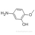 5-amino-2-méthoxyphénol CAS 1687-53-2